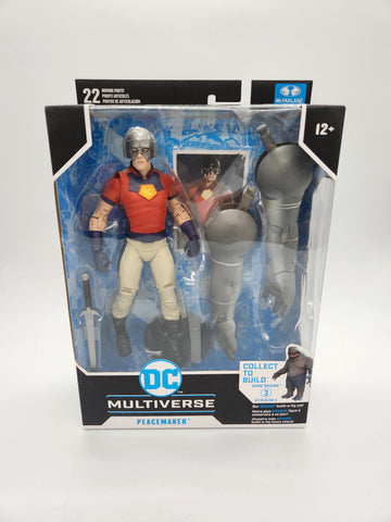 DC Multiverse McFarlane Toys 7" Action Figure - The Suicide Squad Peacemaker.