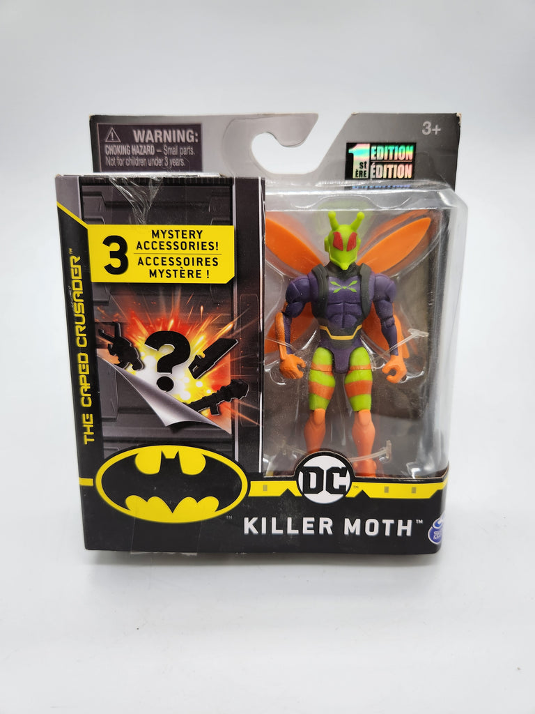 Batman 4-Inch Killer Moth Action Figure with 3 Mystery Accessories, Mission 2