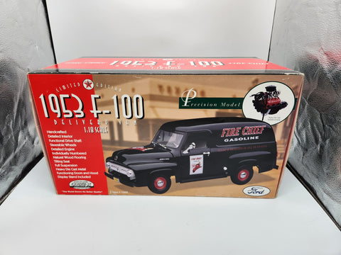 1/18 Gearbox 1953 Ford F-100 Delivery Van - Texaco Fire Chief.
