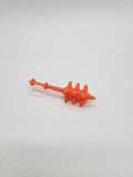 MOTU Spikor Club Mace Accessory Masters of Universe Mattel Weapon Orange 1984.