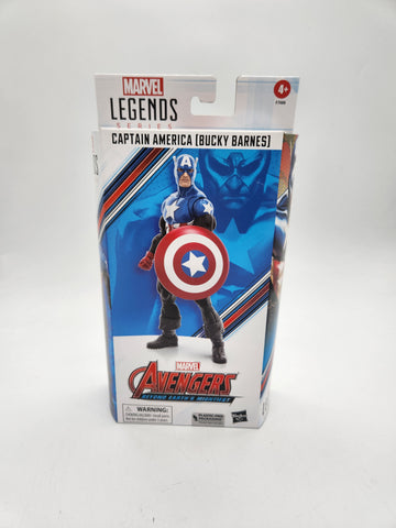 Marvel Legends Captain America Bucky Barnes 6” Figure Walmart Exclusive In Stock