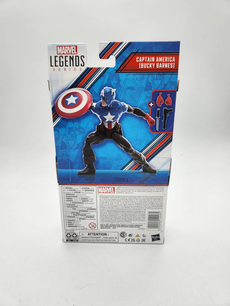 Marvel Legends Captain America Bucky Barnes 6” Figure Walmart