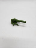Vintage GI Joe 1985 Silver Mirage Machine Gun.
