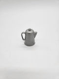 Silver COFFEE POT Sheriff GARRETT Marx JOHNNY WEST Western TOY.