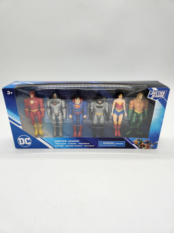 DC Comics, 6-Pack Justice League 4-inch Action Figures Spin MASTER.