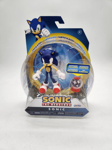 JAKKS Pacific - Sonic the Hedgehog with Invincible Item 4 in Action Figure.