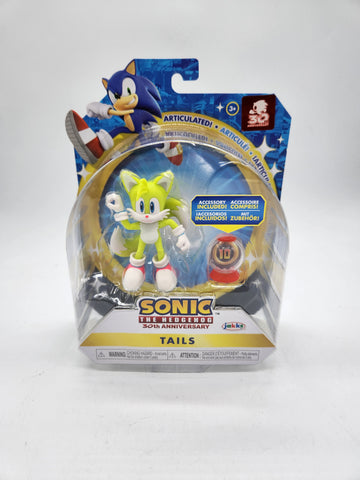 Sonic The Hedgehog 30th Anniversary Tails 4 Inch Figure.