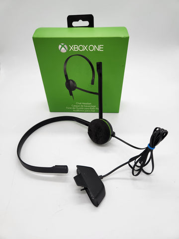Xbox One Headset wired with box used.