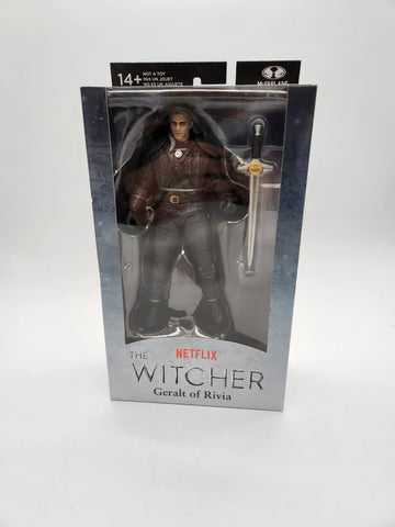 McFarlane Toys The Witcher Geralt of Rivia 7" Action Figure Wave 1 Season 1.