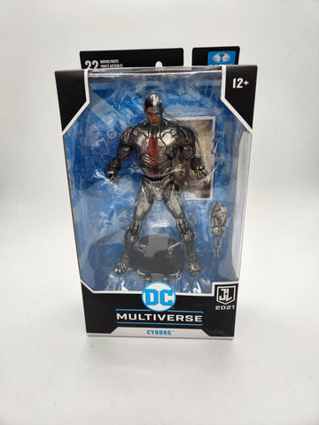 McFarlane Toys DC Multiverse Justice League Cyborg Action Figure.