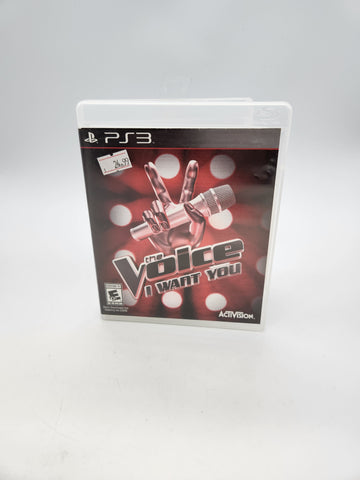 The Voice: I Want you PS3.