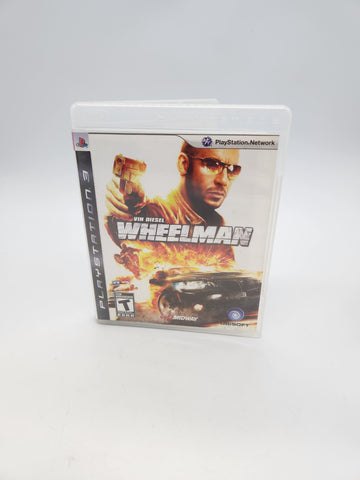 Wheelman Vin Diesel PS3 with manual and map.