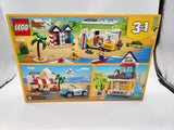 LEGO® Creator 3-in-1 Beach Camper Van Playset.