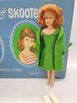 Skipper & Skooter Doll Case 1965 with Skooter & accessories.