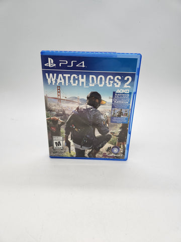 Watch Dogs 2 (Sony Playstation 4, 2016) PS4.