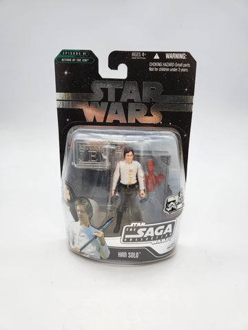 Hasbro Star Wars The Saga Collection - Han Solo Battle of Carkoon Action Figure.