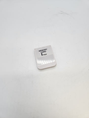 Playstation 1 Memory Card New Aftermarket.