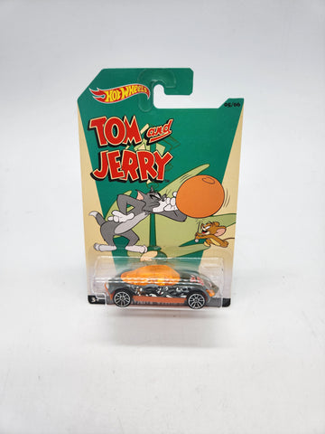 2014 Hot Wheels Tom and Jerry Series 5/6 AVANT GARDE Gray/Orange w/Chrome J5 Sp.