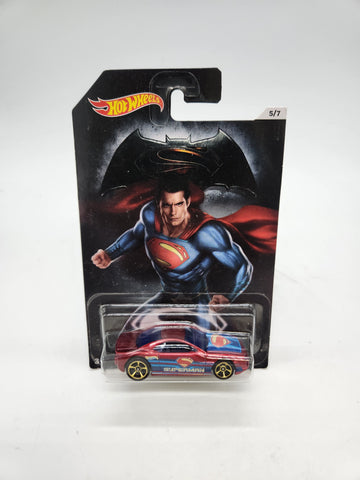 Hot Wheels Batman Superman Muscle Tone Diecast Vehicle Car.