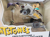 McFarlane Toys Hanna-Barbera Series 1 The Flintstones Fred in Cruiser Set.
