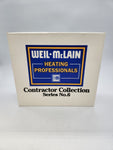 ERTL Weil-Mclain Contractor Collection Series No. 6 Set of 3 Truck Banks.