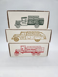 ERTL Weil-Mclain Contractor Collection Series No. 6 Set of 3 Truck Banks.