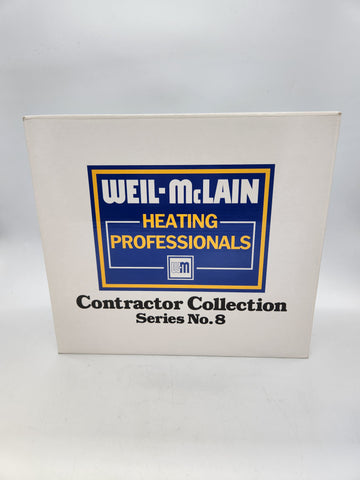 ERTL WEIL-MCLAIN Contractor Collection Series No. 8 Diecast 3 Piece Set 1:24.