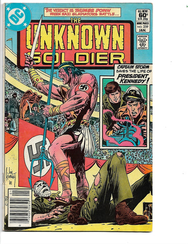 The Unknown Soldier Comic Book #259 DC Comics 1982