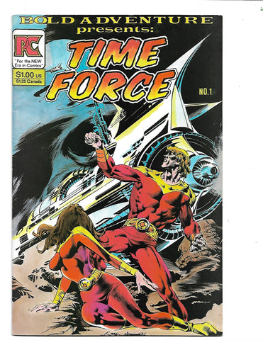 Bold Adventure #1 - Time Force Pacific Comics, 1983 VF.