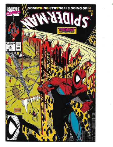 Spider-Man #3 Marvel (1990) NM Todd McFarlane 1st Print Comic Book.