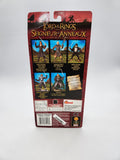 Lord of the Rings Two Towers Isengard Orc w/axe Figure 2004 Toy Biz.