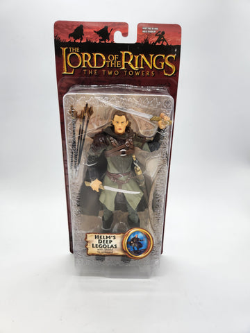 Lord of the Rings 'Helm's Deep Legolas' 6" Action Figure by ToyBiz 2003.