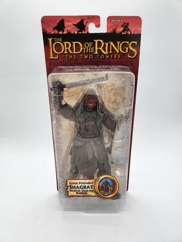 Lord of the Rings - LOTR The Two Towers Shagrat Mordor Uruk-Hai Warrior 2004.