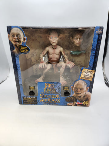 Lord of the Rings Return of the King Electronic Talking Gollum Figure Toy Biz 2003.