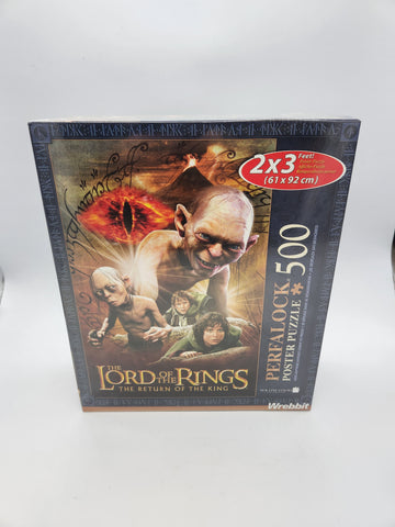 Wrebbit LORD OF THE RINGS Return of The King Perfalock Poster Puzzle 500 pcs NEW 2003.