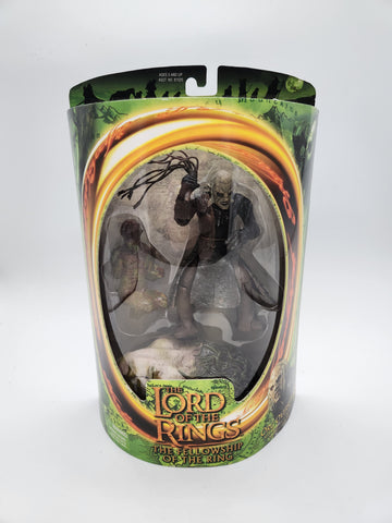 Lord of the Rings Fellowship of the Ring Orc Overseer Action Figure Toy Biz 2001.