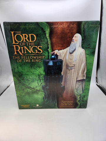 Sideshow Weta SARUMAN THE WHITE 1/6 scale Bust Polystone Statue Lord of the Ring.