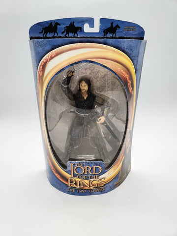 Lord Of The Rings The Two Towers Aragorn Figure New Toy Biz 2003.