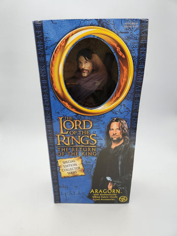 Lord of the Rings ARAGORN 12” Special Edition Action Figure By ToyBiz 2003.