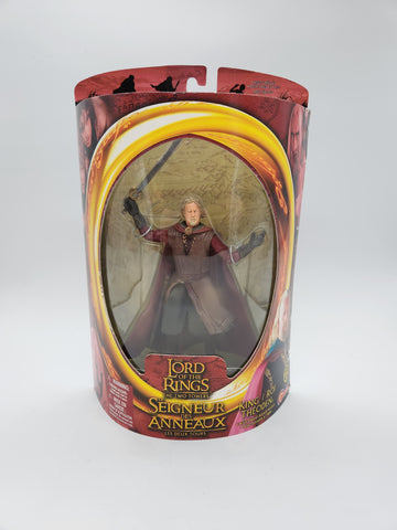 2002 Lord of the Rings KING THEODEN The Two Towers Action Figure Toy Biz.