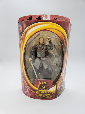 Lord of the Rings Legolas Rohan Armor Figure Toy Biz 2002 LOTR The Two Towers.