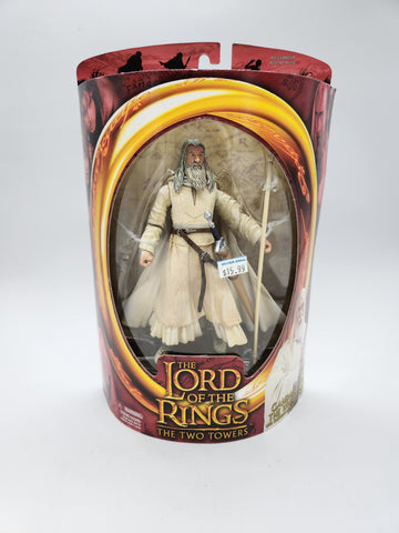 Lord Of The Rings Gandalf The White Figure The Two Towers New Toy Biz 2002.