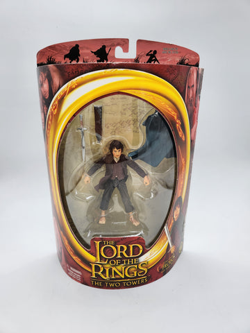 2002 Lord of the Ring FRODO-Elven Cloaked The Two Towers Action Figure.