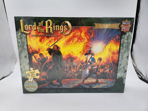 Master Pieces Lord Of The Rings Journey In Dark Jumbo E-Z Grip Puzzle 300pc.