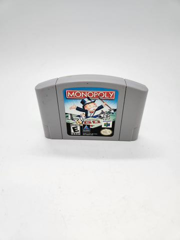 Nintendo 64 N64 Monopoly - Authentic OEM - Cart Only.