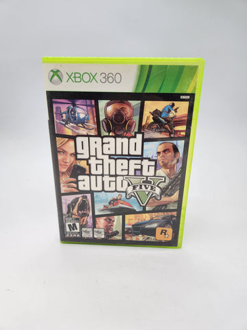 Grand Theft Auto Five V Microsoft Xbox 360.