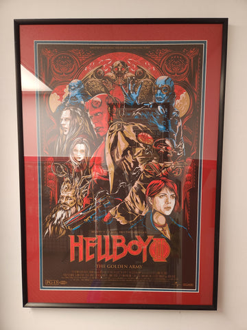 Hellboy 2 signed numbered Ken Taylor 219/360 Mondo.