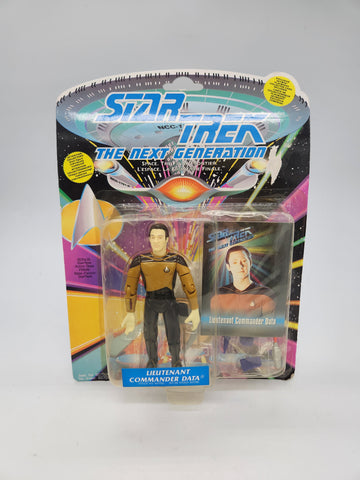 1993 Playmates Star Trek Next Gen Lieutenant Commander Data Action Figure.