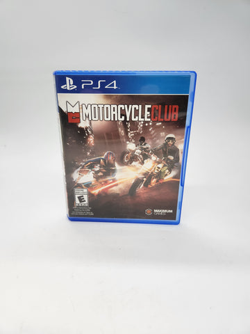 Motorcycle Club Sony PlayStation 4, 2015 PS4.