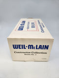 ERTL WEIL-MCLAIN Contractor Collection Series No 1 Diecast 3 Piece Set 1:24.